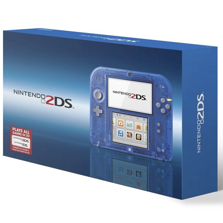Nintendo 2DS - Crystal Blue [Complete] - Nintendo 3DS Hardware