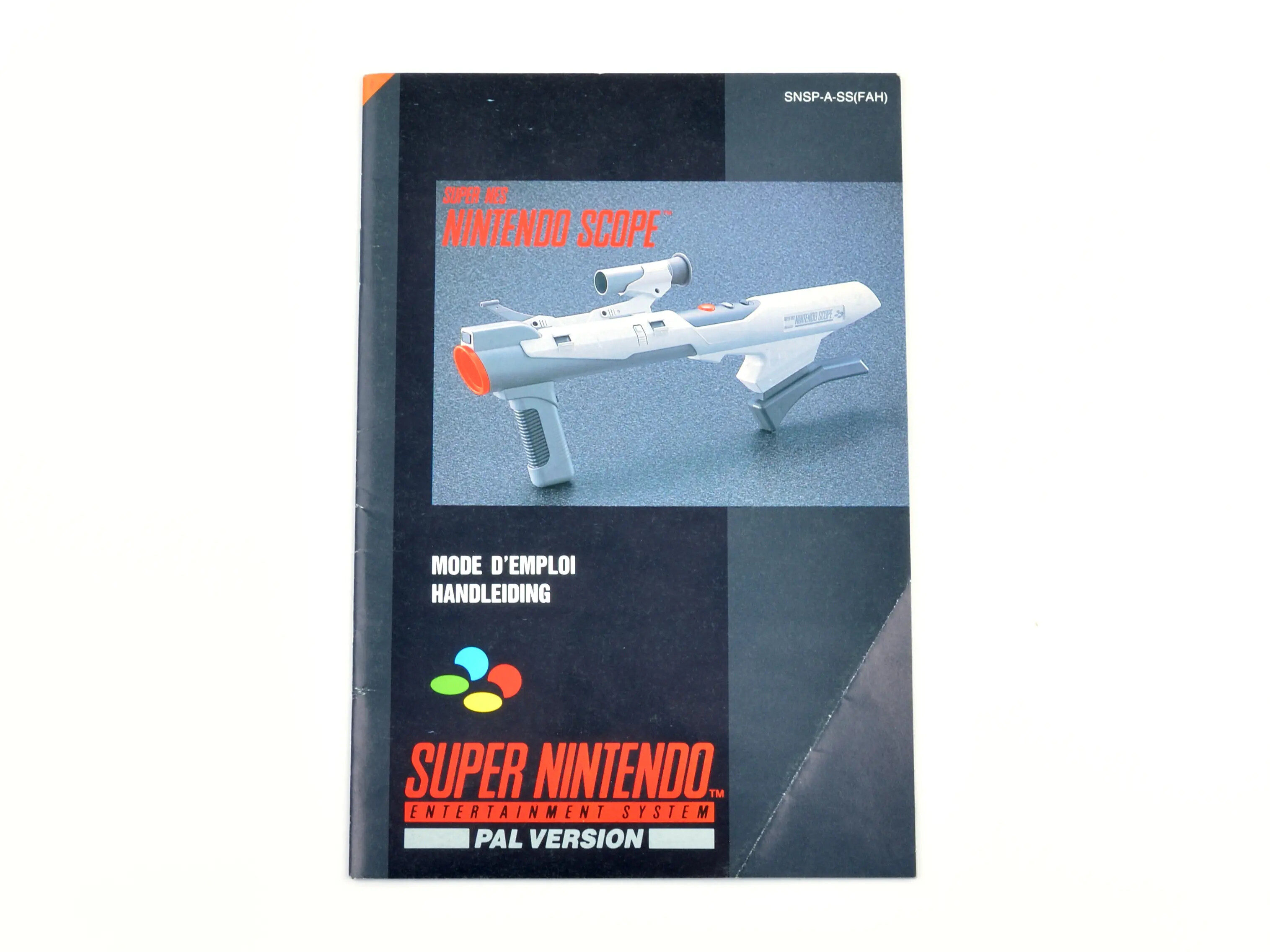 Super NES Nintendo Scope - Manual - Super Nintendo Manuals