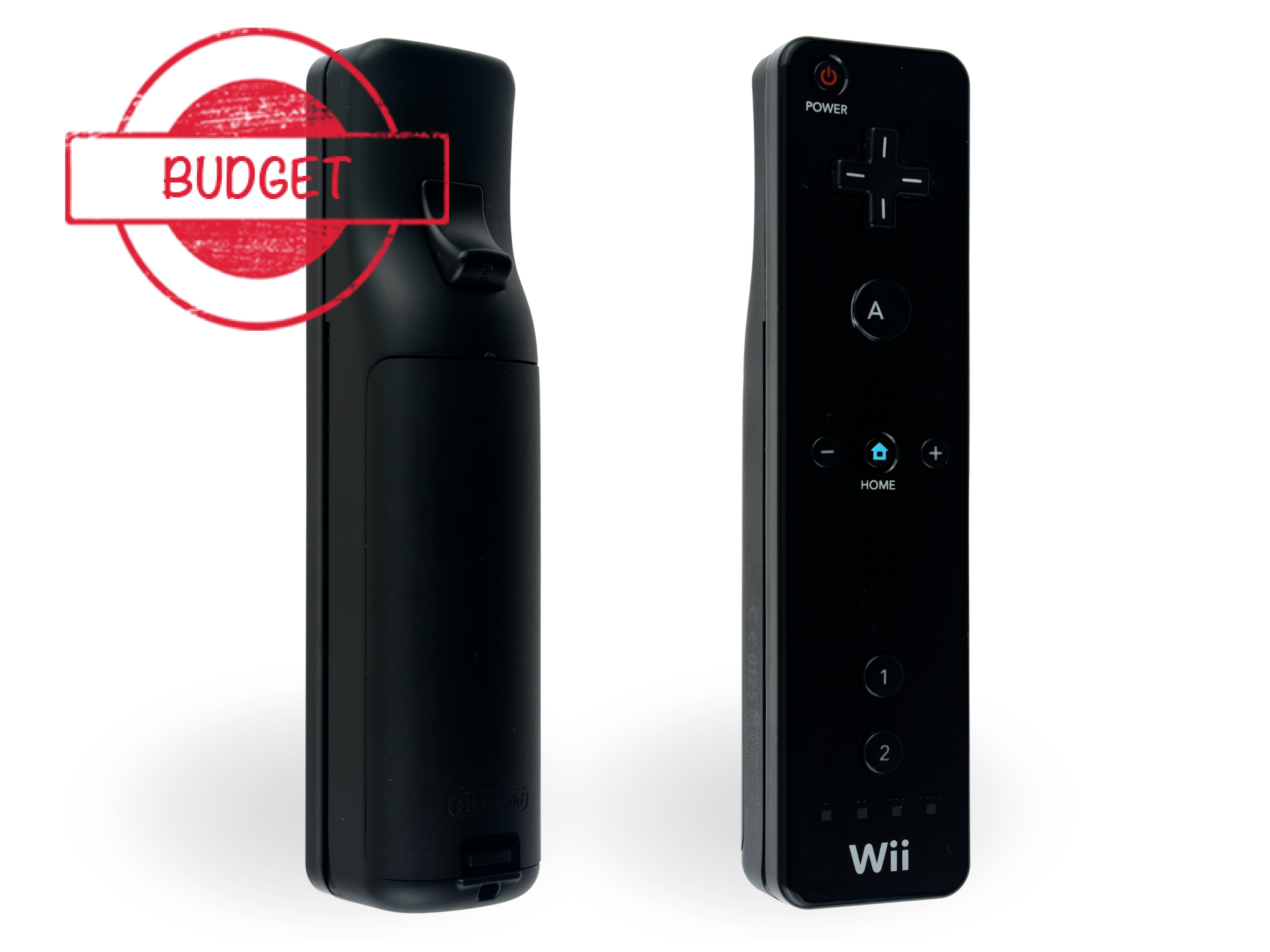 Nintendo Wii Remote Controller Black - Budget Kopen | Wii Hardware