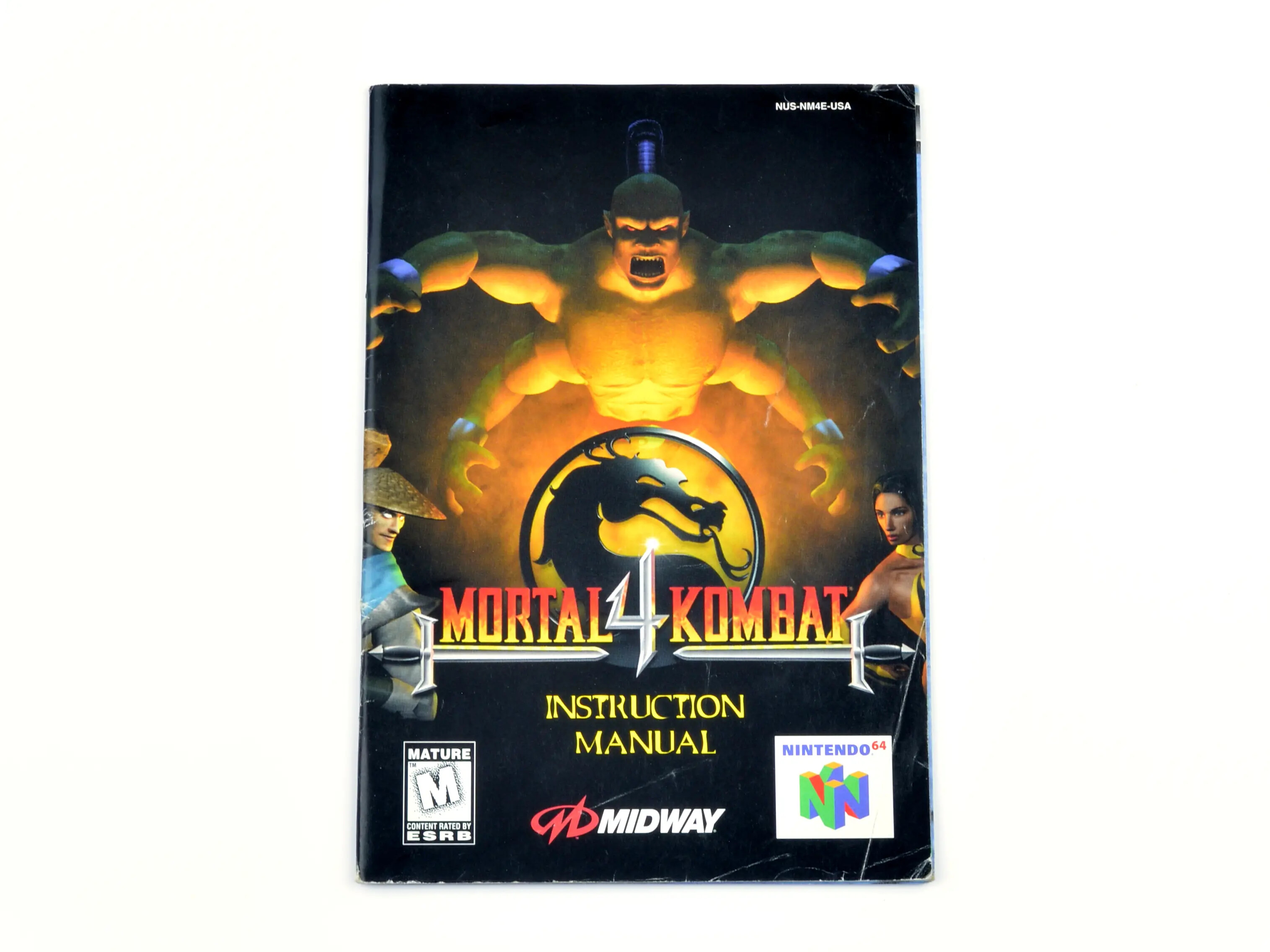 Mortal Kombat 4 (NTSC) - Manual Kaufen | Nintendo 64 Manuals
