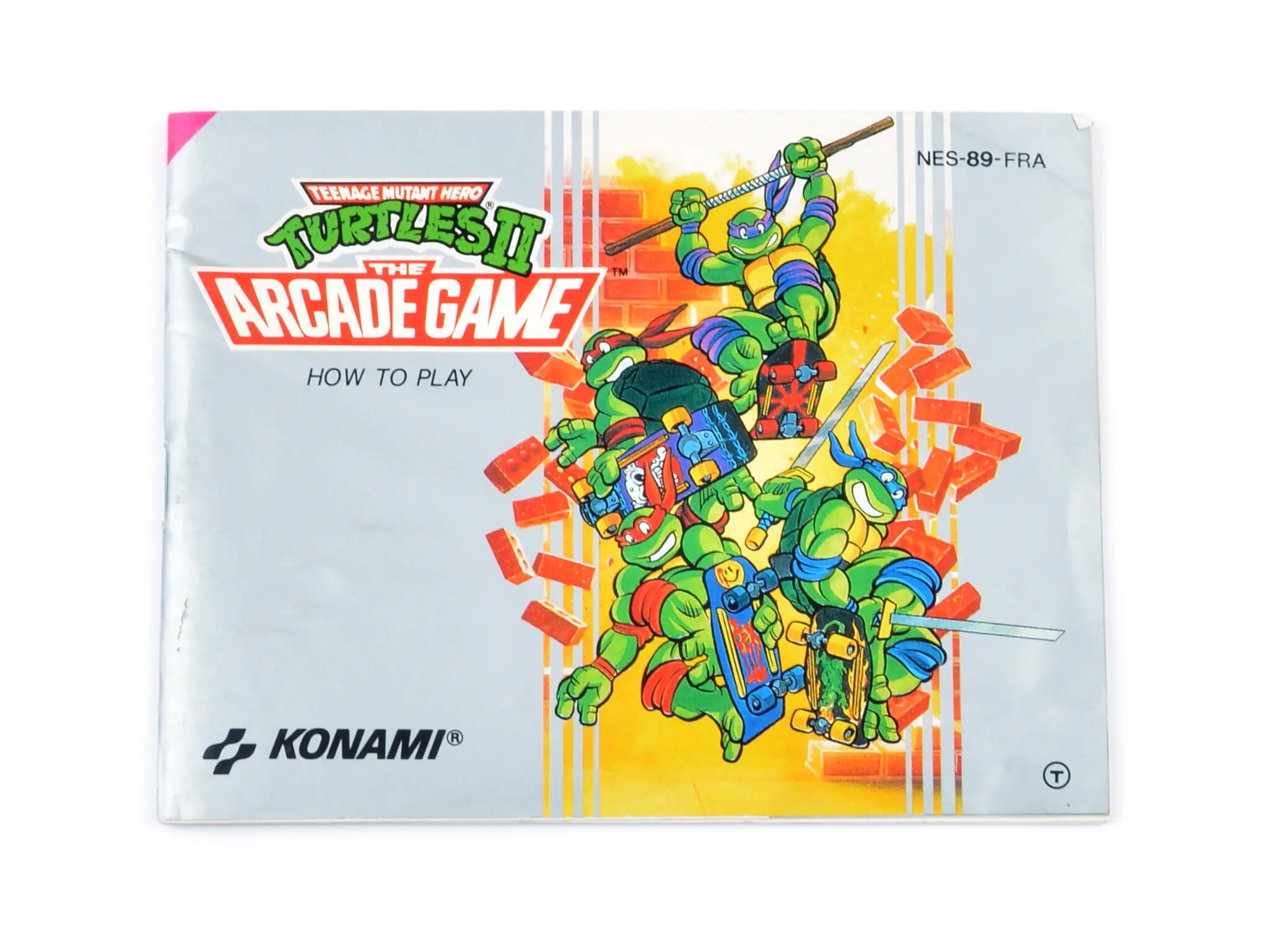 Teenage Mutant Ninja Turtles II - The Arcade Game - Manual Kaufen | Nintendo NES Manuals