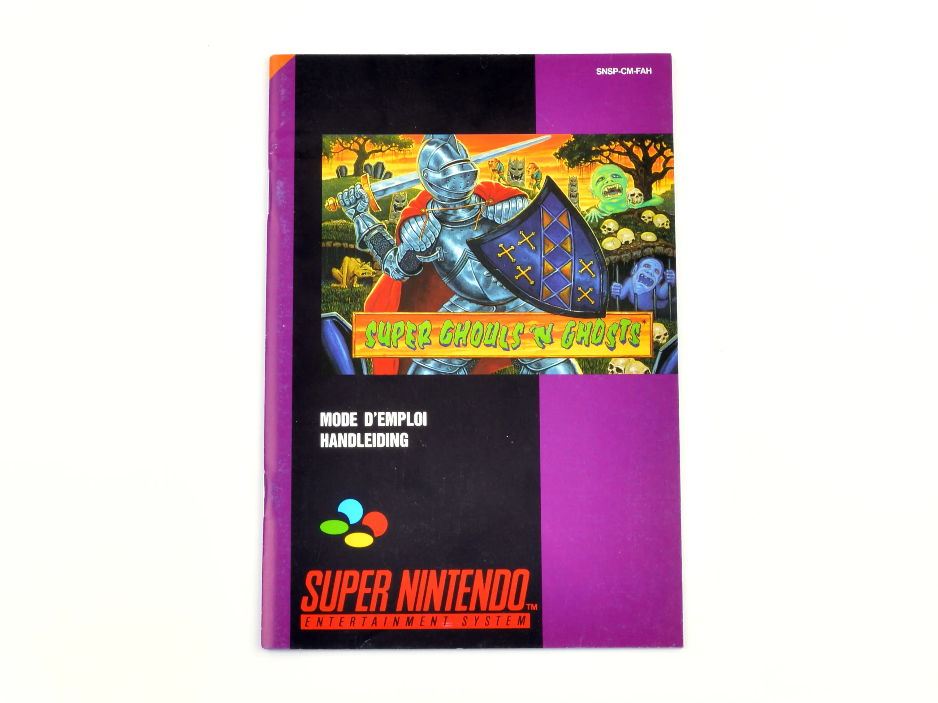 Super Ghouls 'N Ghosts - Manual - Super Nintendo Manuals