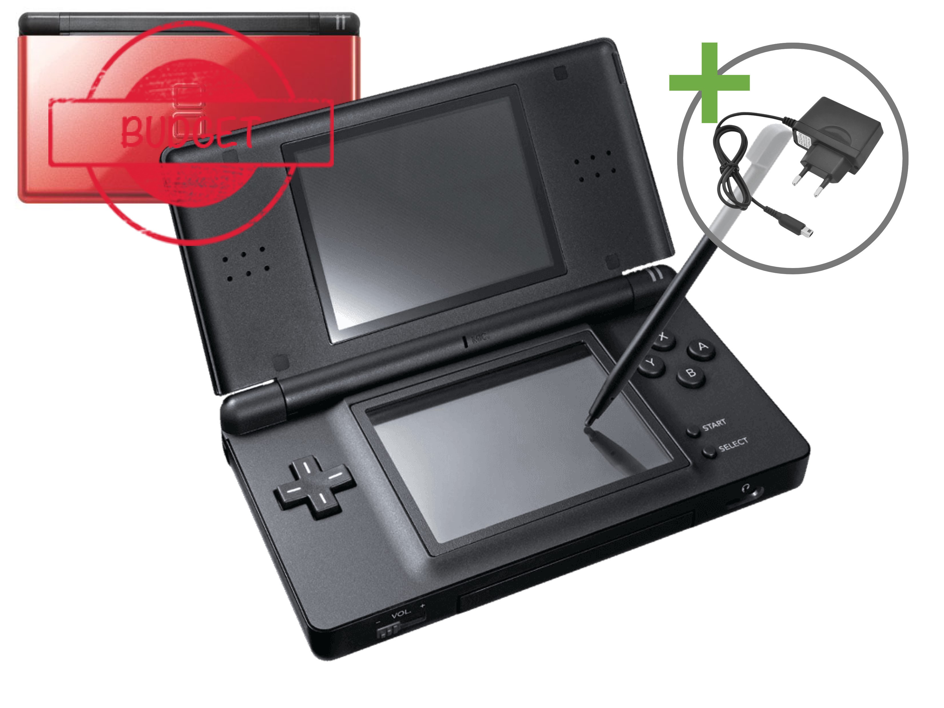 Nintendo DS Lite - Crimson Red/Black - Budget Kaufen | Nintendo DS Hardware