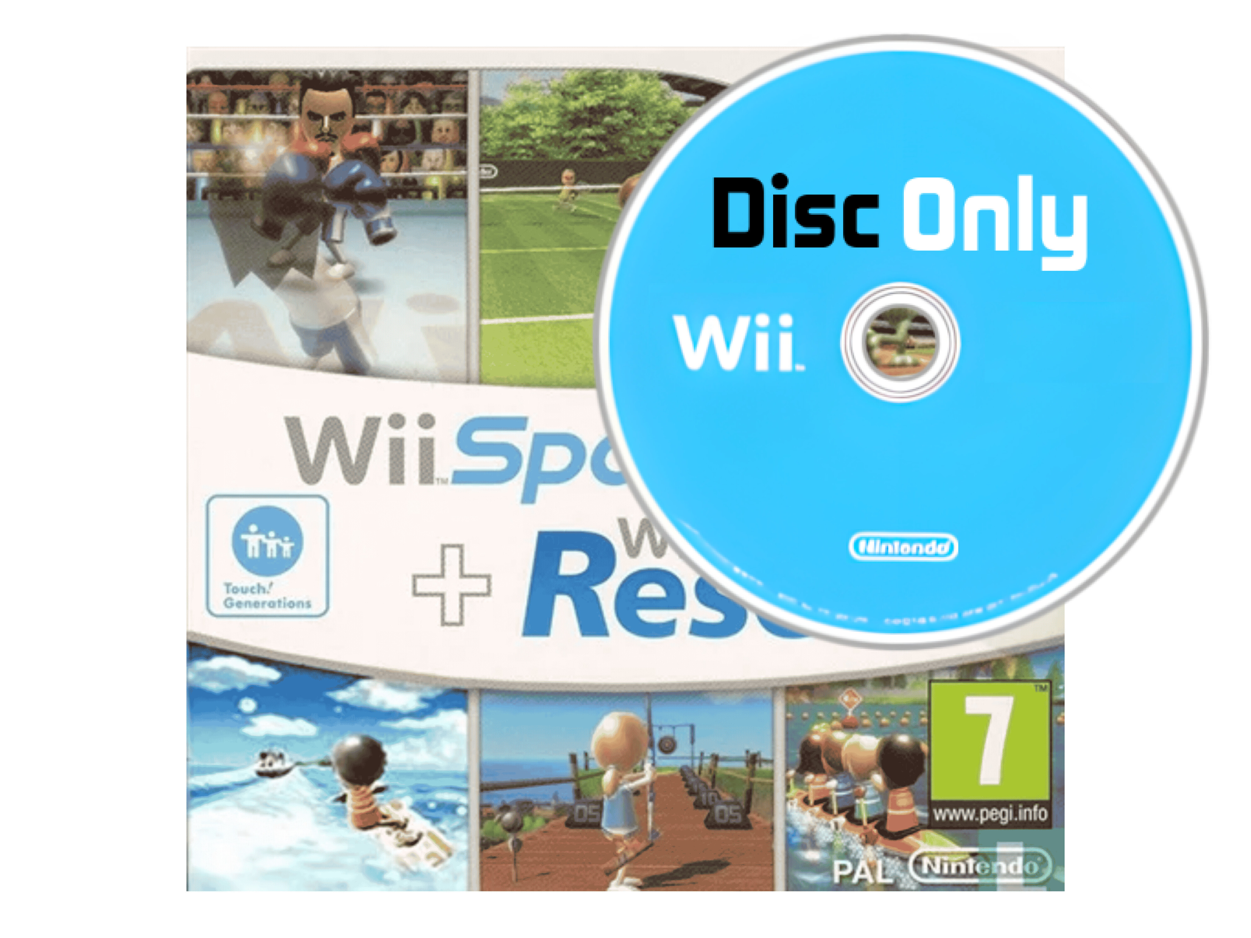 Wii Sports + Wii Sports Resort - Disc Only Kaufen | Wii Games