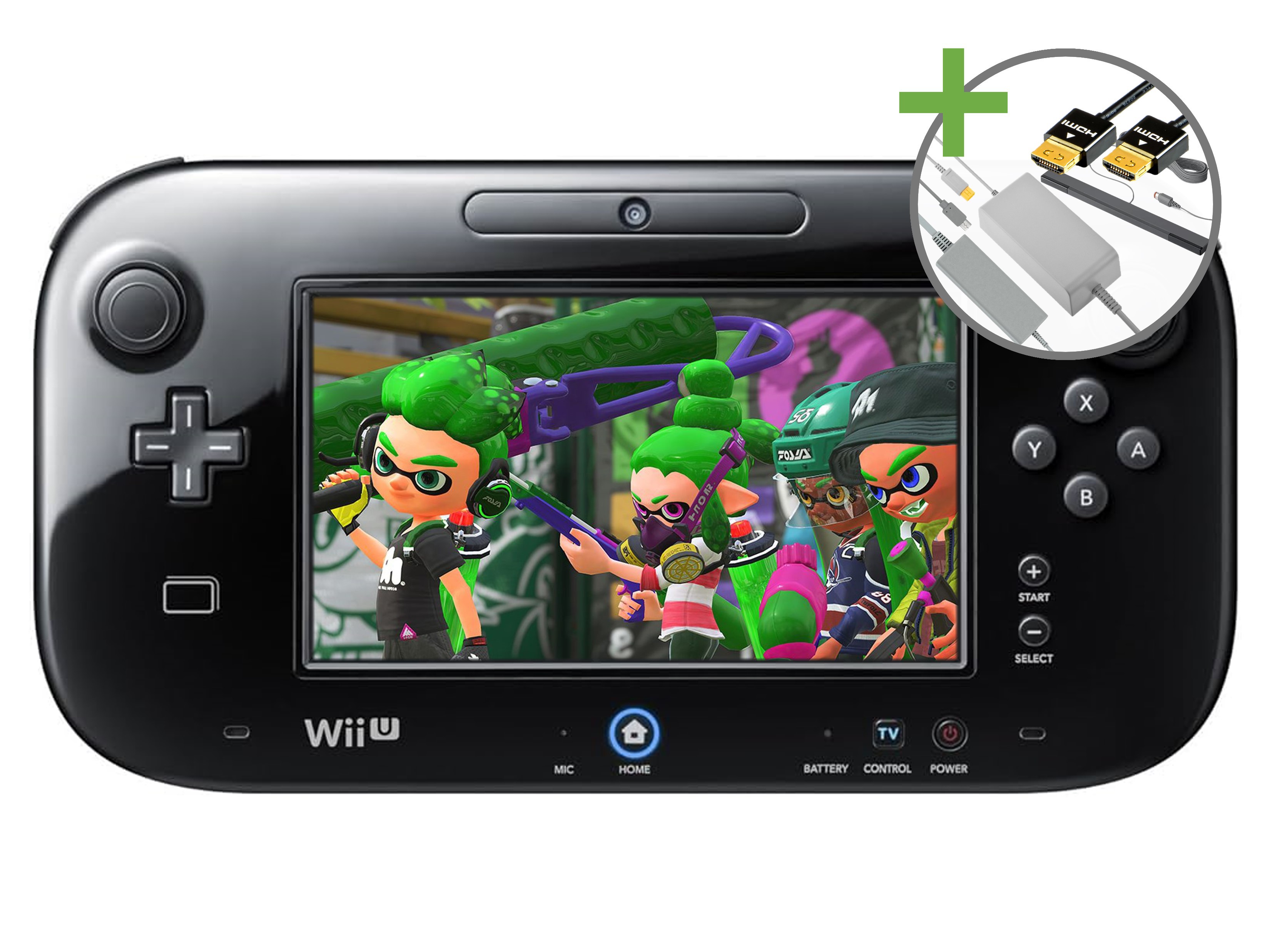 Nintendo Wii U Starter Pack - Splatoon Edition [Complete] - Wii U Hardware - 3