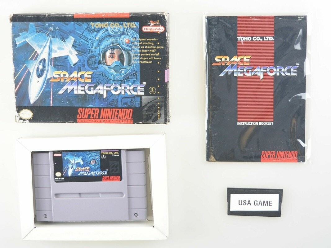 Space MegaForce [NTSC] - Super Nintendo Games [Complete]