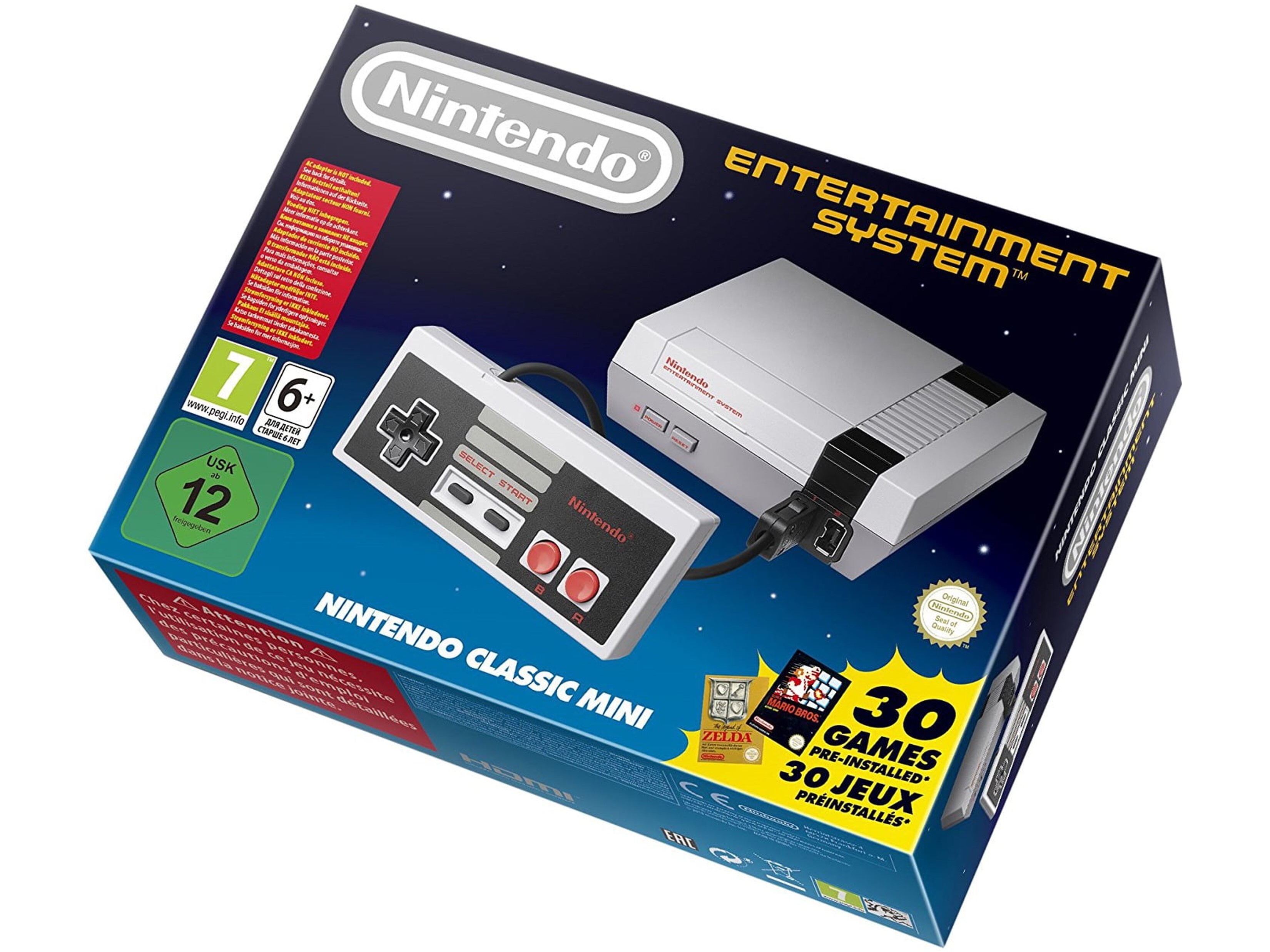 Nintendo NES Classic Mini Console (Starter Pack) [Complete] - Nintendo NES Hardware