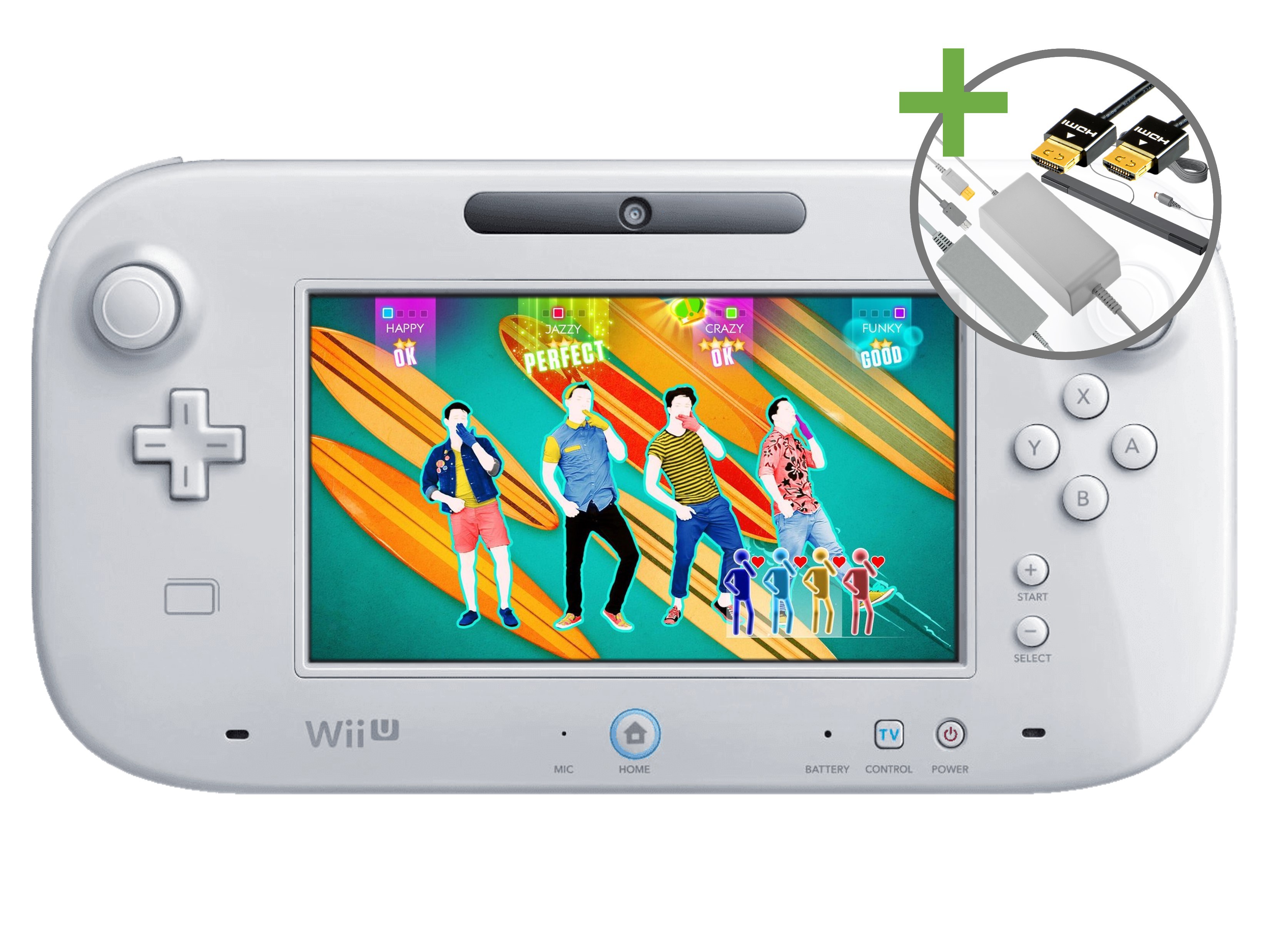 Nintendo Wii U Starter Pack - Just Dance 2014 Edition [Complete] - Wii U Hardware - 3