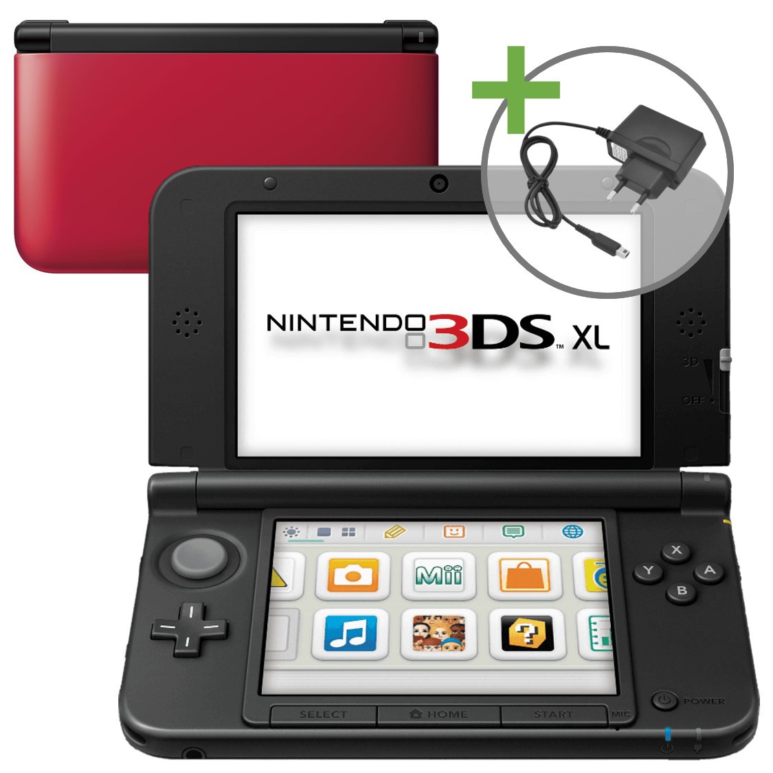 Nintendo 3DS XL - Red/Black - Nintendo 3DS Hardware
