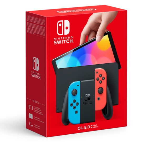 Nintendo Switch Console OLED Starter Pack - Red/Blue [Complete] Kopen | Nintendo Switch Hardware