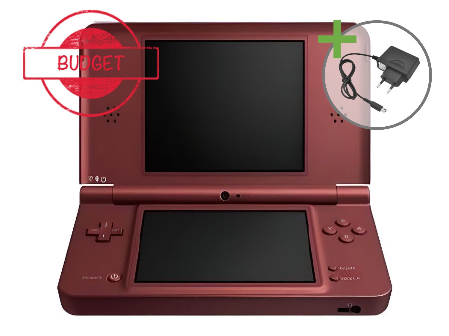 Nintendo DSi XL - Bordeaux Red - Budget - Nintendo DS Hardware - 3