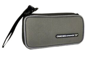 Original Gameboy Advance SP Carry Bag XL grey - Gameboy Advance Hardware