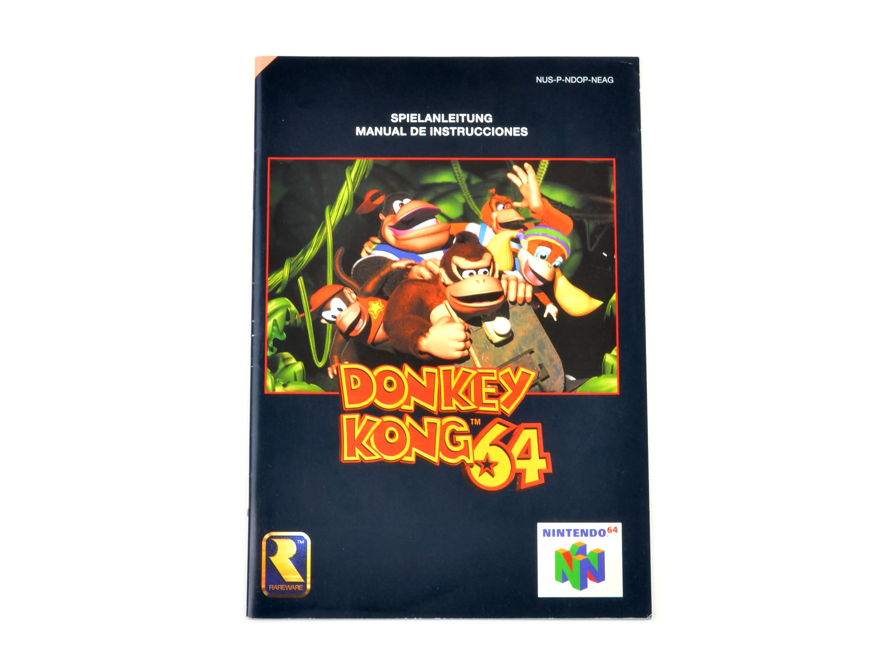 Donkey Kong 64 (German/Spanish) - Manual - Nintendo 64 Manuals