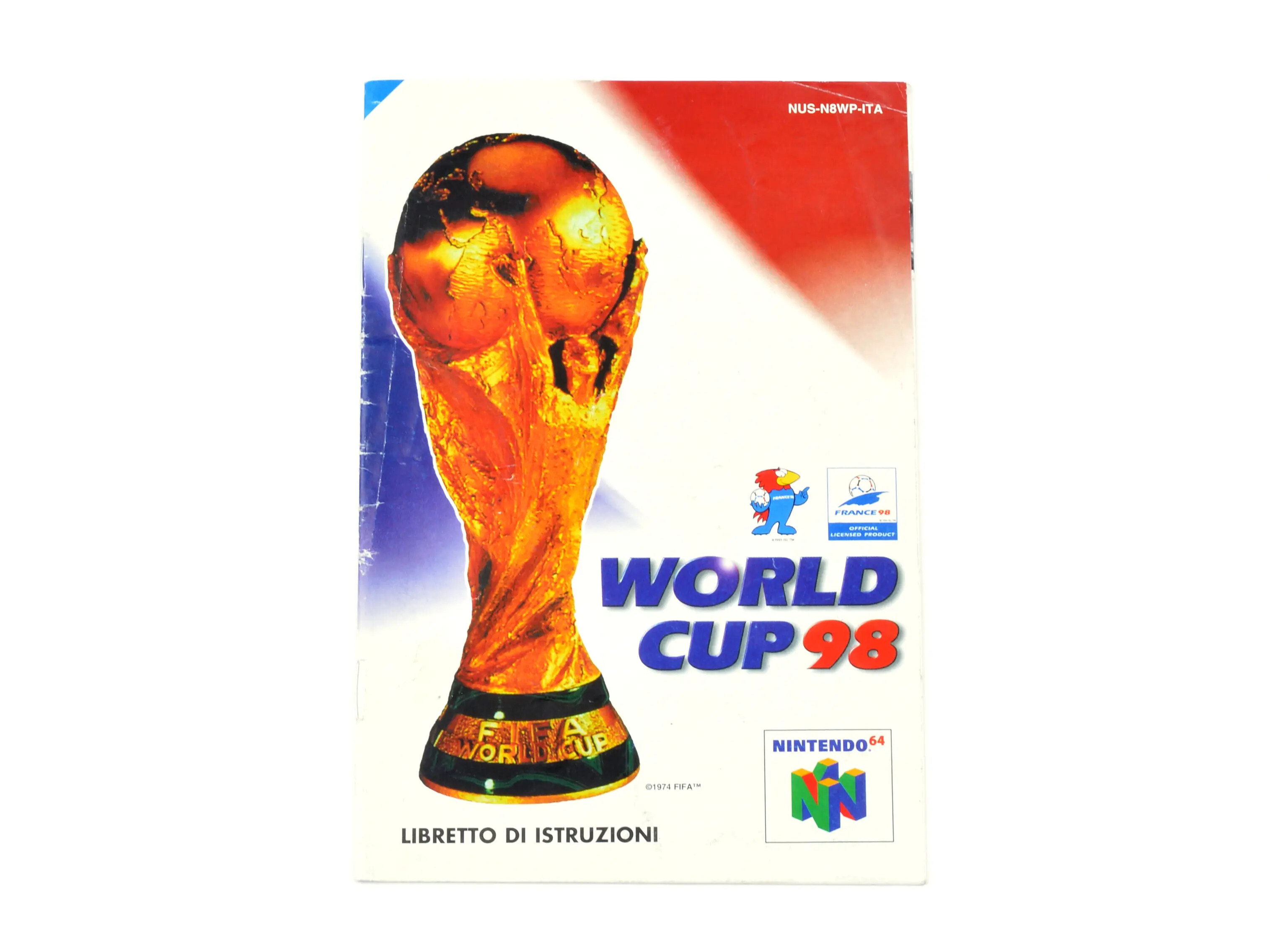 World Cup 98 (Italian) - Manual - Nintendo 64 Manuals