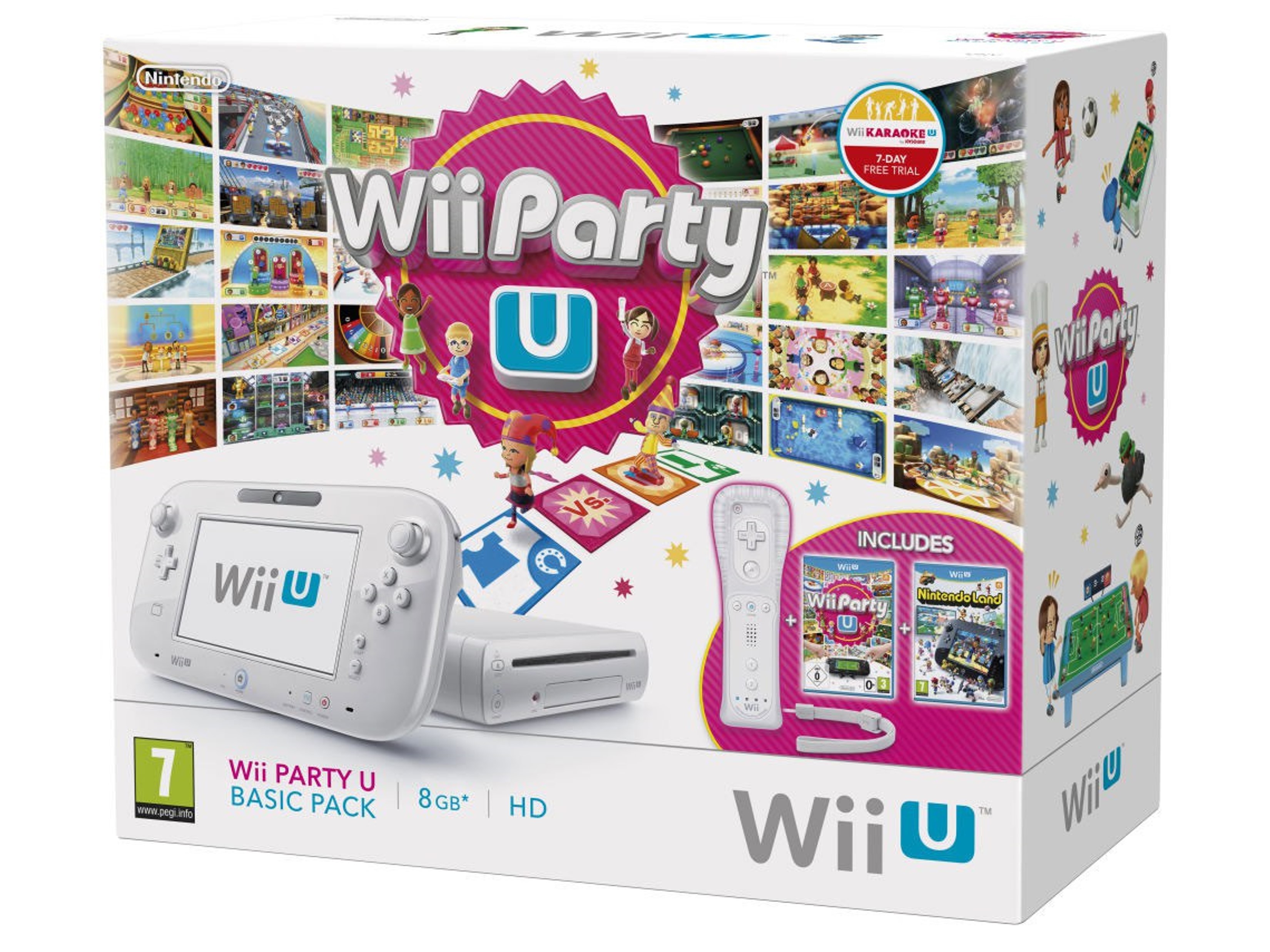 Nintendo Wii U Starter Pack - Wii Party U Edition [Complete] - Wii U Hardware