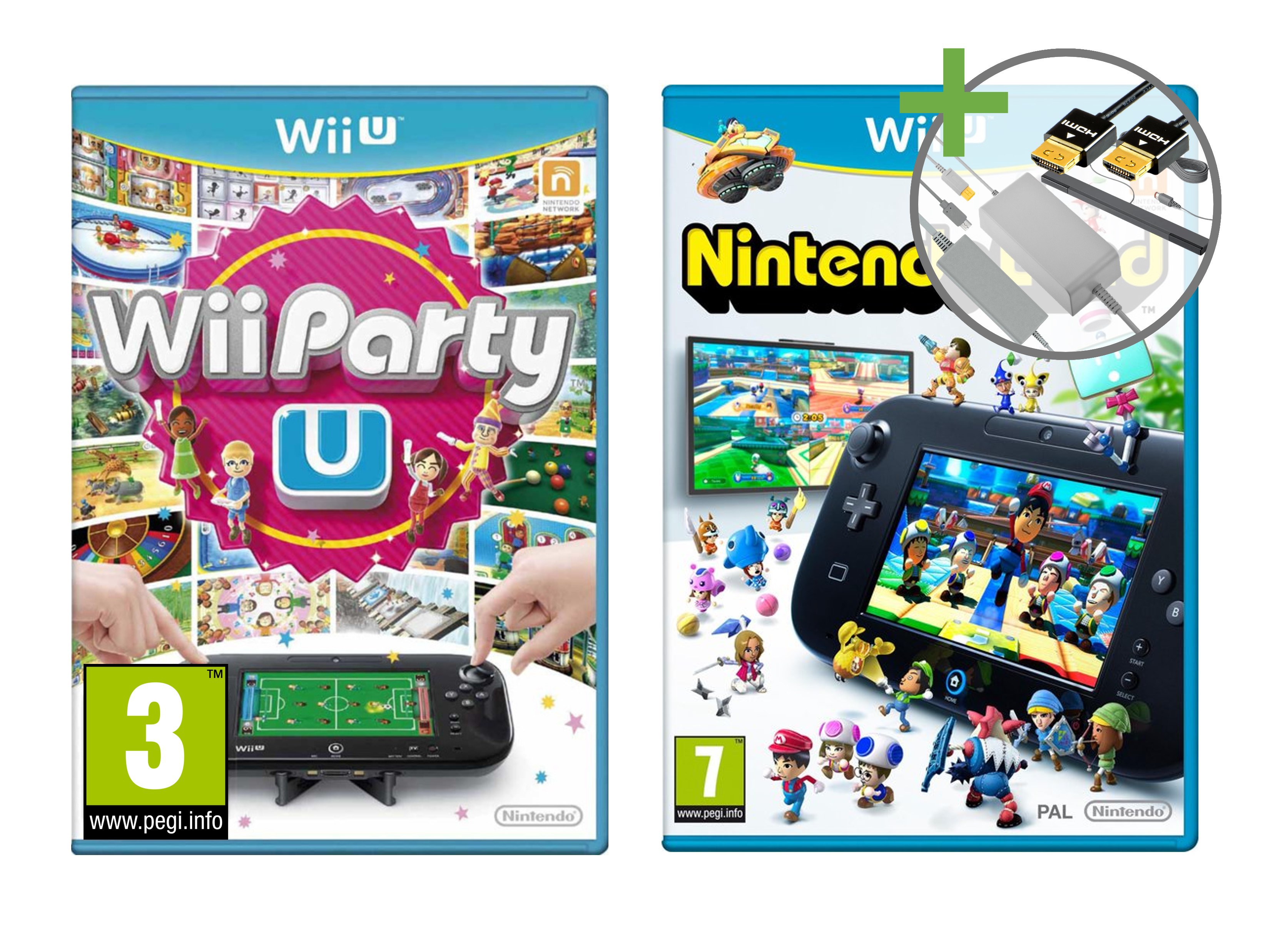 Nintendo Wii U Starter Pack - Wii Party U Edition [Complete] - Wii U Hardware - 6