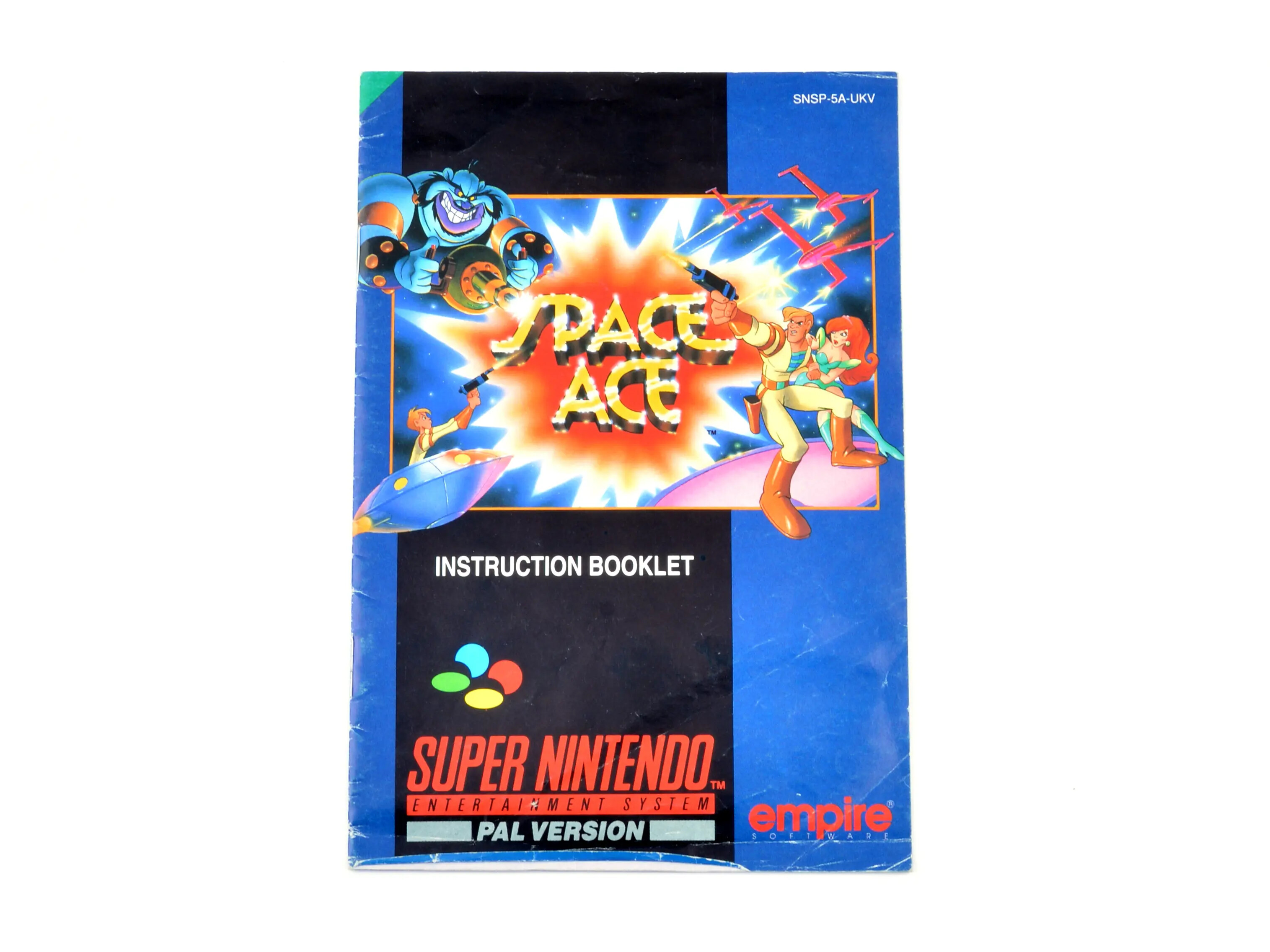 Space Ace - Manual Kaufen | Super Nintendo Manuals