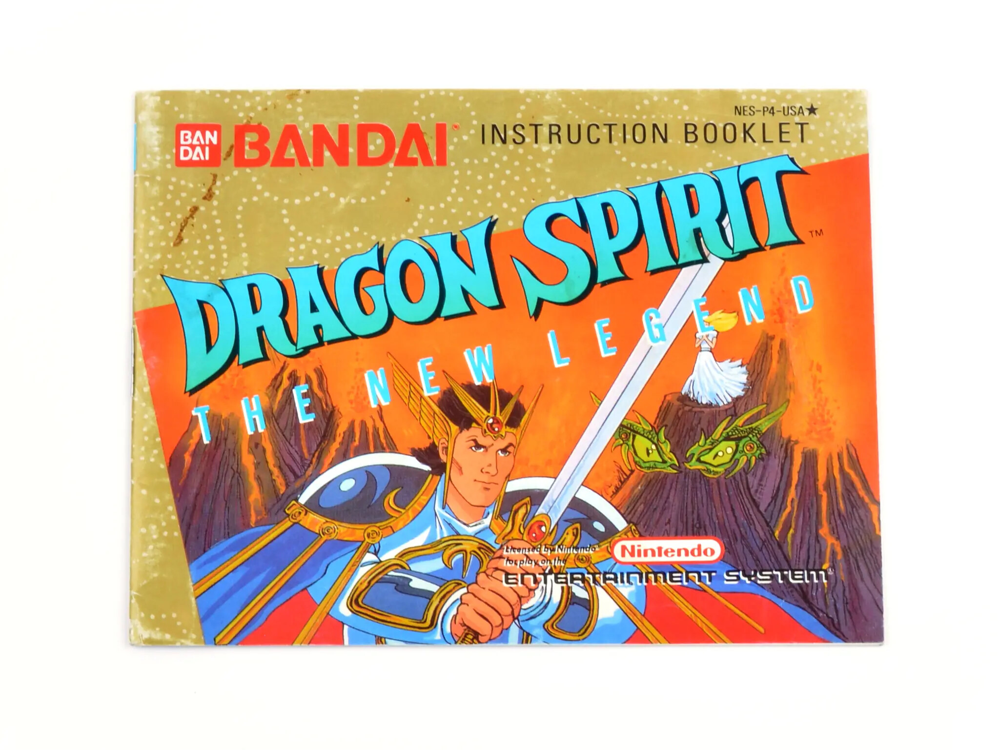 Dragon Spirit - Manual - Nintendo NES Manuals