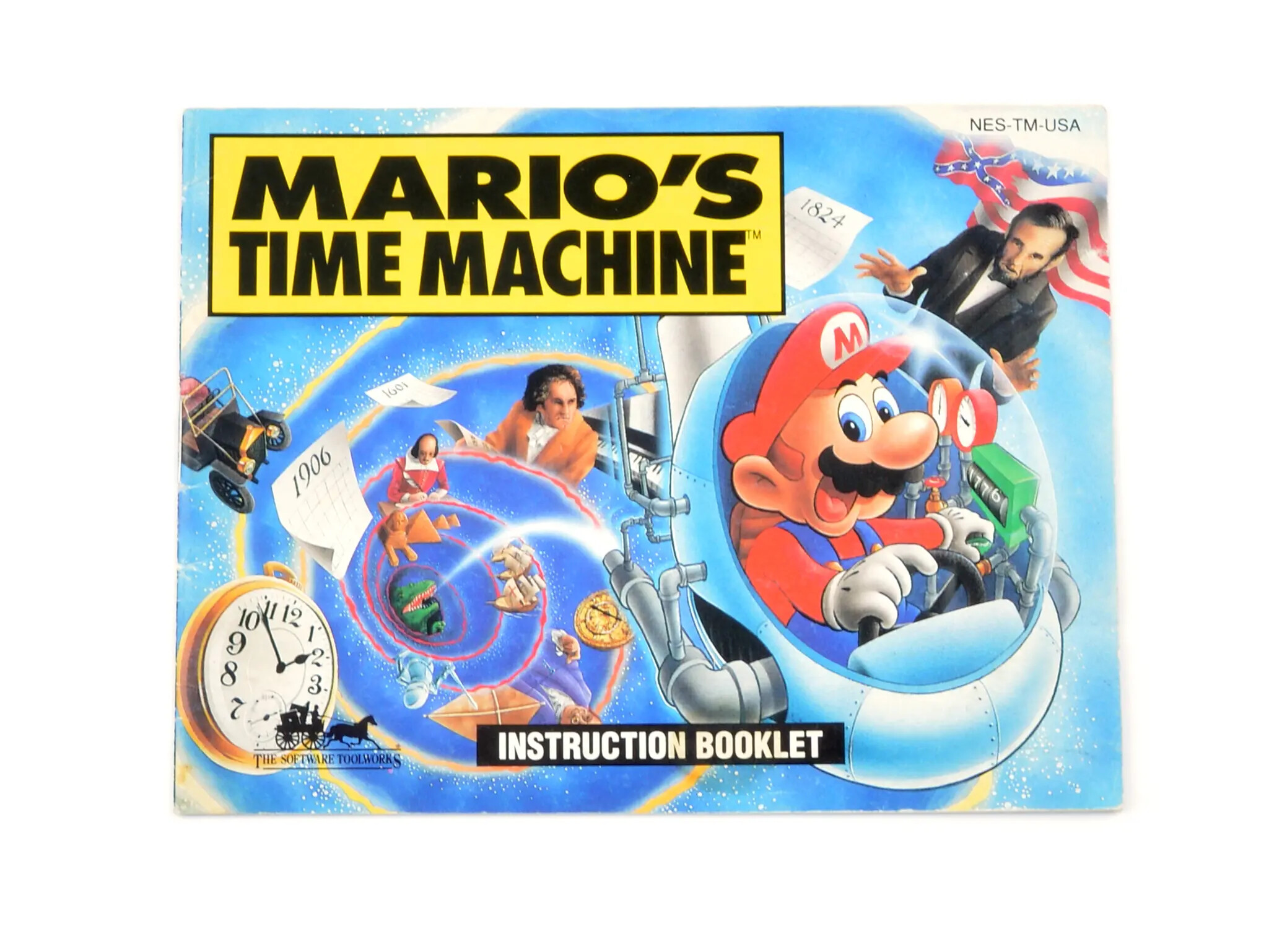 Mario's Time Machine - NTSC - Manual Kaufen | Nintendo NES Manuals