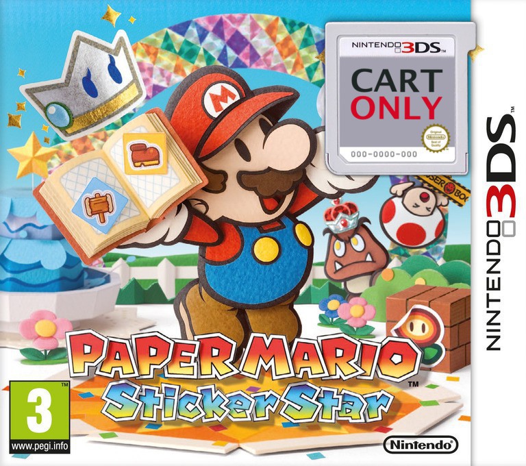 Paper Mario - Sticker Star - Cart Only Kaufen | Nintendo 3DS Games