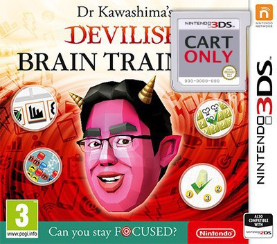 Dr Kawashima's Devilish Brain Training: Can you stay focused? - Cart Only Kaufen | Nintendo 3DS Games