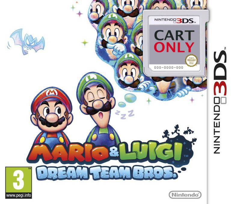 Mario & Luigi - Dream Team Bros. - Cart Only - Nintendo 3DS Games