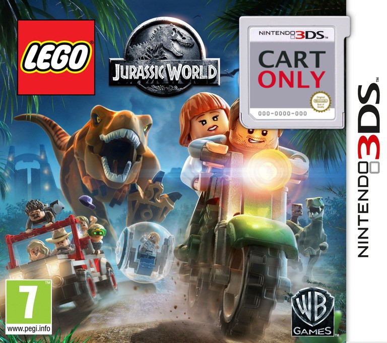 LEGO Jurassic World - Cart Only - Nintendo 3DS Games