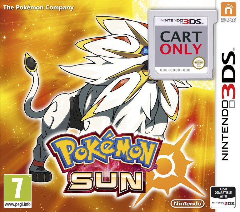 Pokémon Sun - Cart Only Kopen | Nintendo 3DS Games