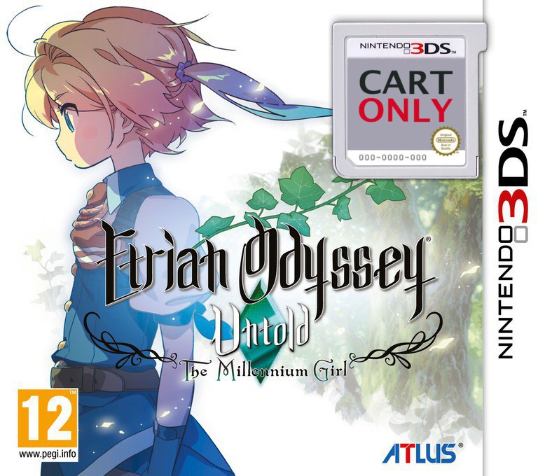 Etrian Odyssey Untold - The Millennium Girl - Cart Only