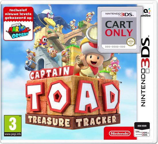 Captain Toad: Treasure Tracker - Cart Only - Nintendo 3DS Games