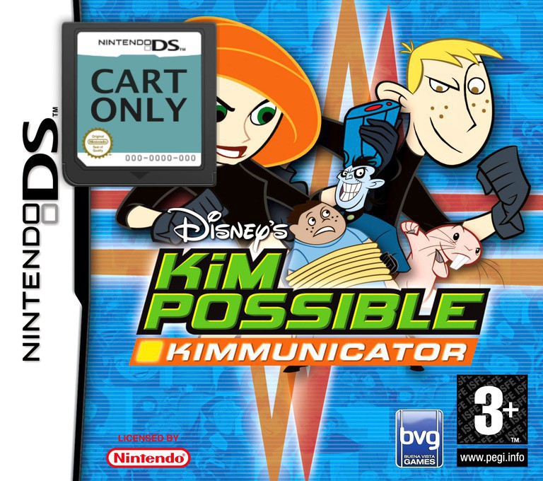 Kim Possible - Kimmunicator - Cart Only - Nintendo DS Games