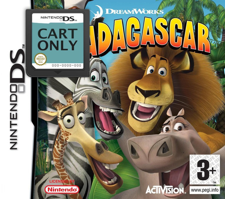Madagascar - Cart Only - Nintendo DS Games