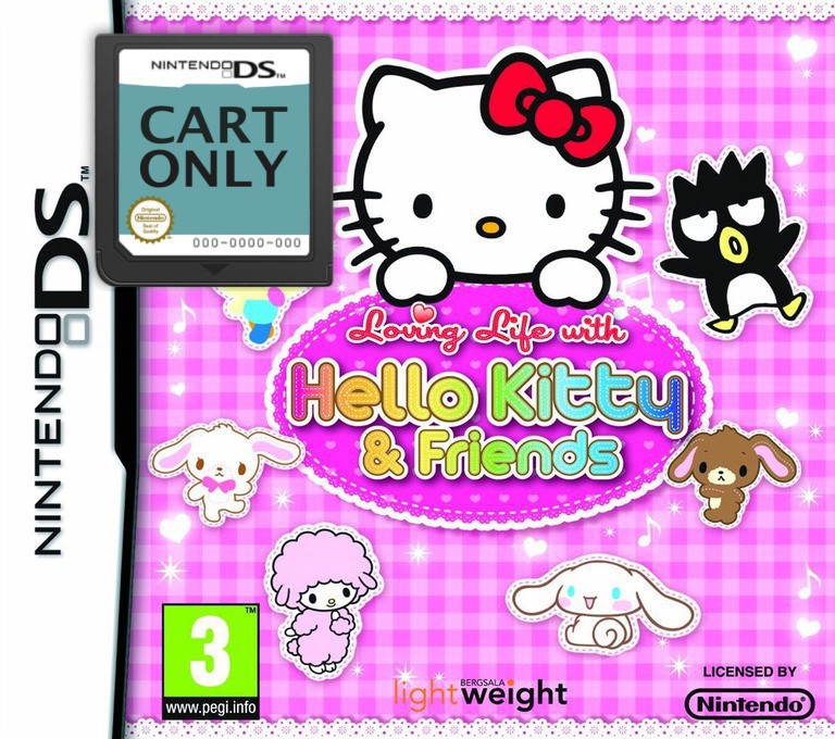 Loving Life with Hello Kitty & Friends - Cart Only - Nintendo DS Games