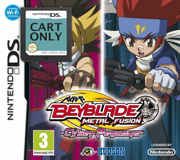 Beyblade - Metal Fusion: Cyber Pegasus - Cart Only - Nintendo DS Games