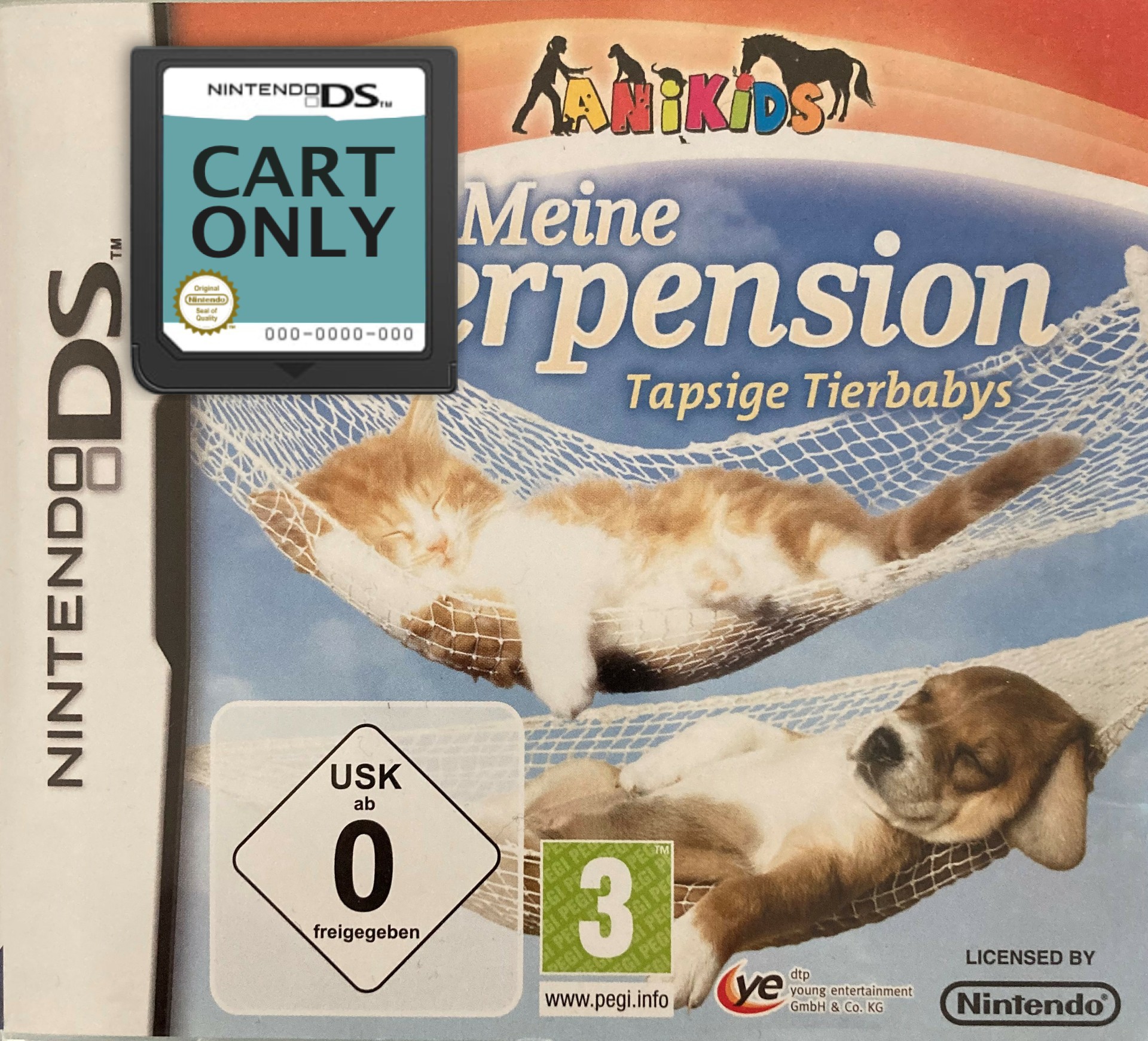 Meine Tierpension - Tapsige Tierbabys - Cart Only Kaufen | Nintendo DS Games