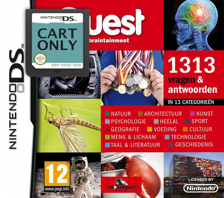 Quest Braintainment - 1313 vragen & antwoorden - Cart Only Kaufen | Nintendo DS Games