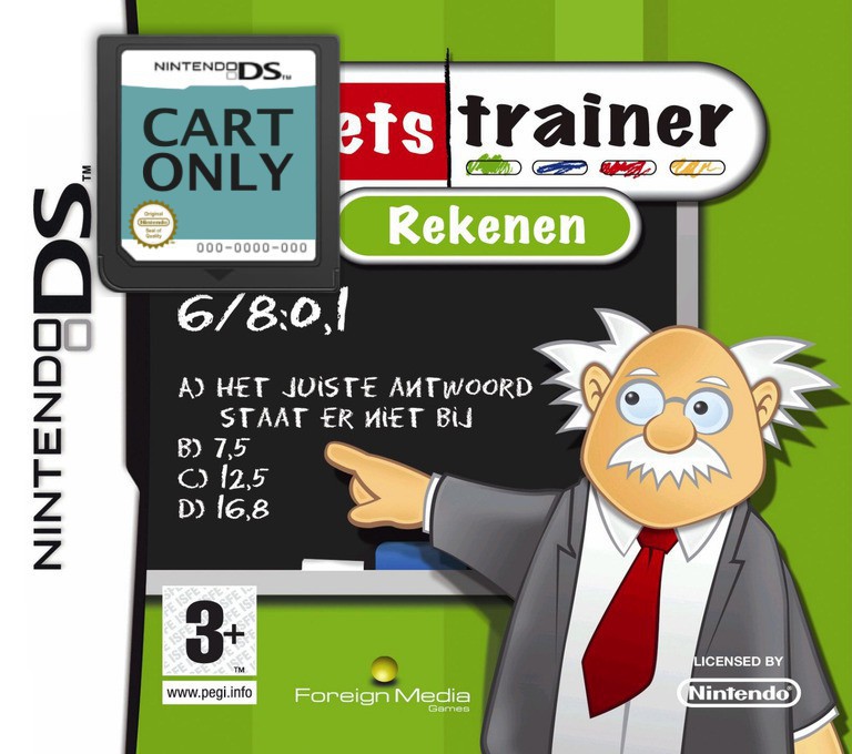 Toetstrainer - Rekenen - Cart Only Kaufen | Nintendo DS Games