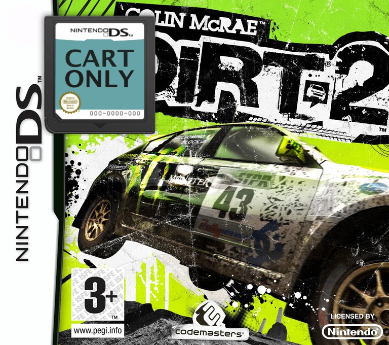 Colin McRae - Dirt 2 - Cart Only - Nintendo DS Games