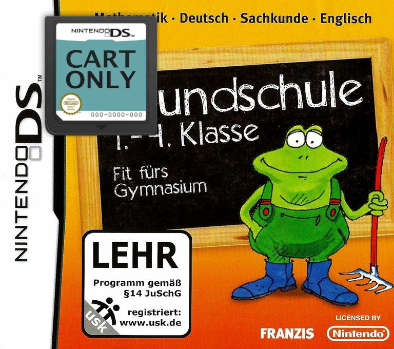 Grundschule 1.-4. Klasse - Fit fuers Gymnasium - Cart Only Kaufen | Nintendo DS Games
