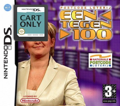 Een tegen 100 Postcode Loterij  - Cart Only - Nintendo DS Games