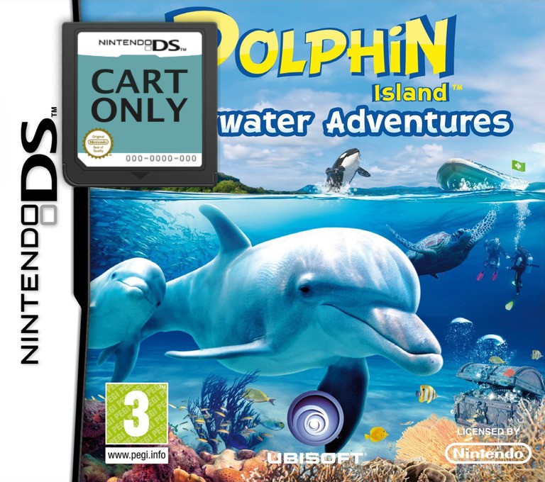 Dolphin Island - Underwater Adventures - Cart Only - Nintendo DS Games