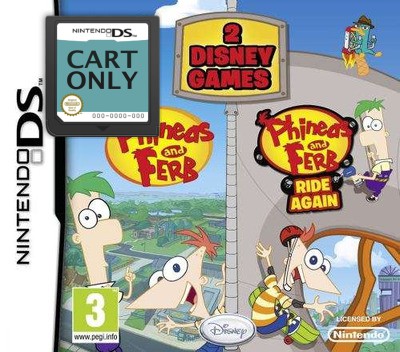 Phineas and Ferb - 2 Disney Games - Cart Only Kopen | Nintendo DS Games