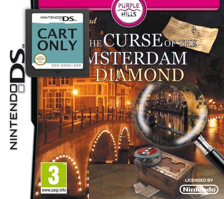 Youda Legend - The Curse of the Amsterdam Diamond - Cart Only - Nintendo DS Games