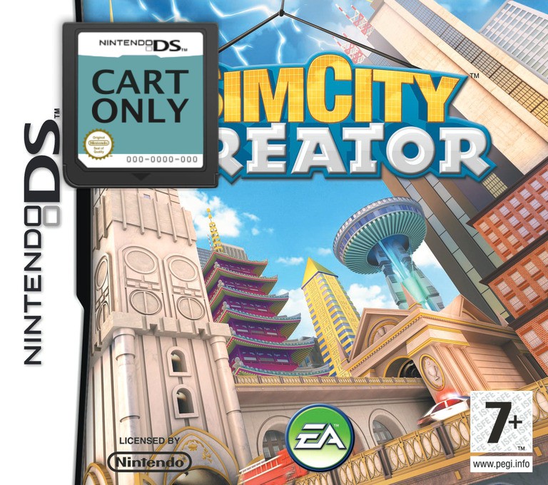 SimCity - Creator - Cart Only - Nintendo DS Games