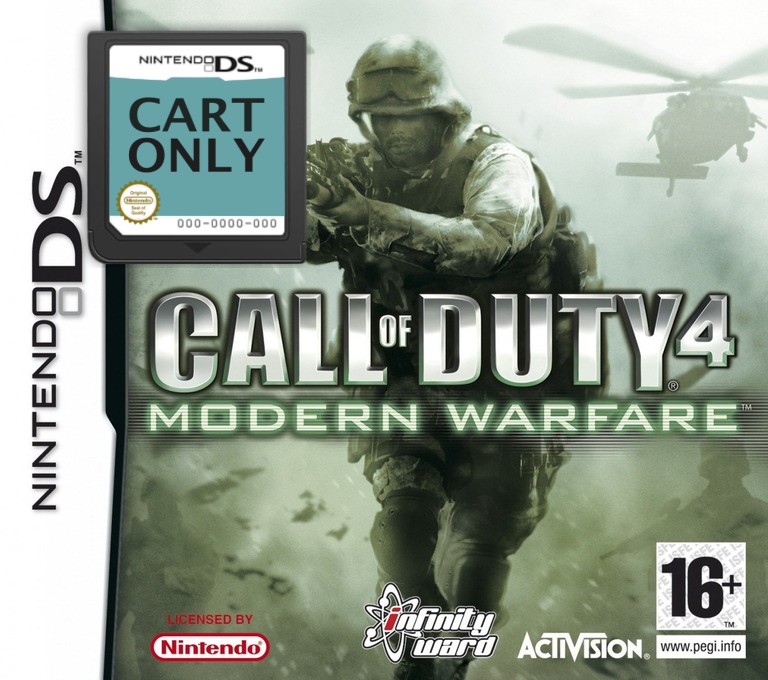 Call of Duty 4 - Modern Warfare - Cart Only - Nintendo DS Games