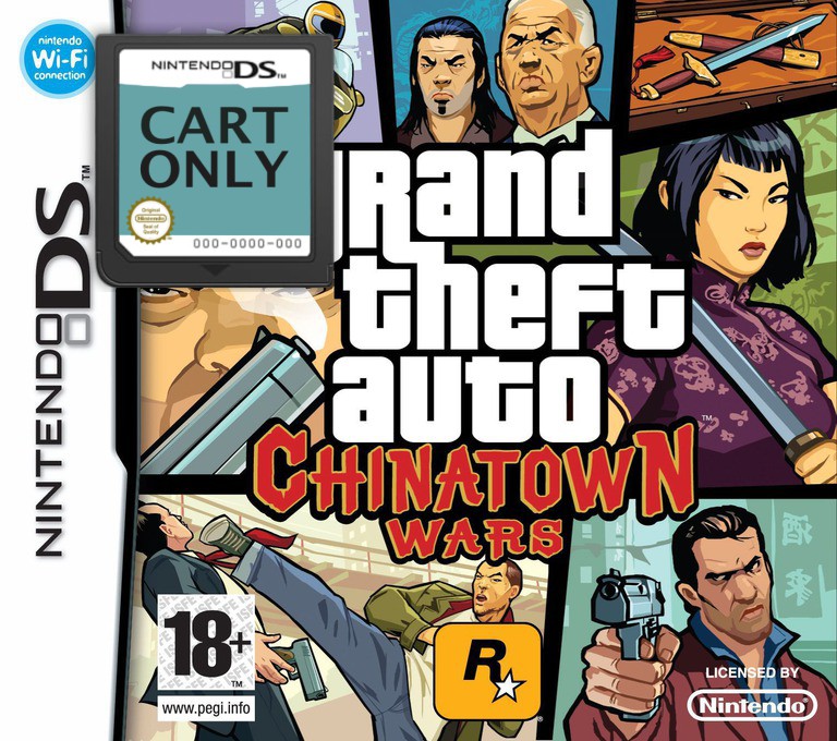 Grand Theft Auto - Chinatown Wars - Cart Only - Nintendo DS Games