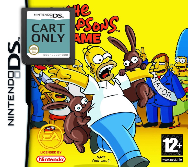 The Simpsons Game - Cart Only - Nintendo DS Games