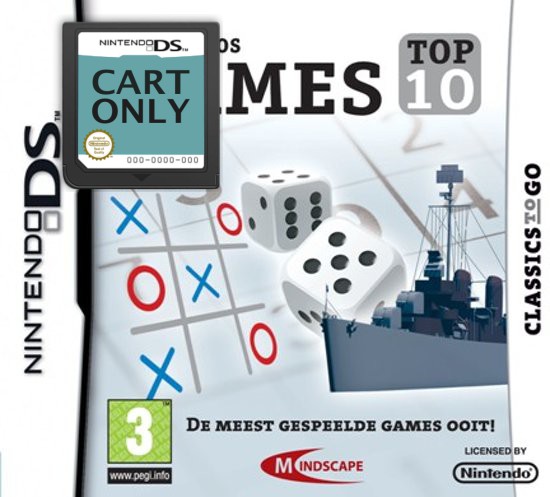Eindeloos Games Top 10 - Cart Only - Nintendo DS Games