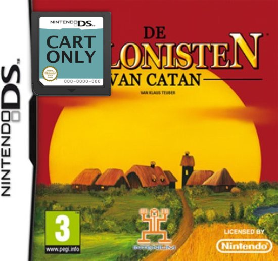 De Kolonisten van Catan - Cart Only - Nintendo DS Games