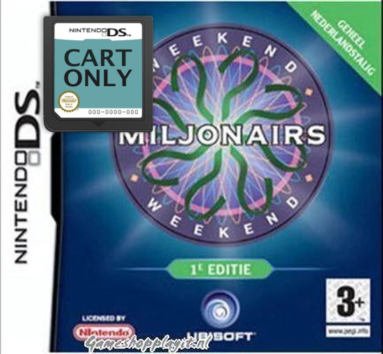 Weekend Miljonairs 1e Editie - Cart Only Kopen | Nintendo DS Games
